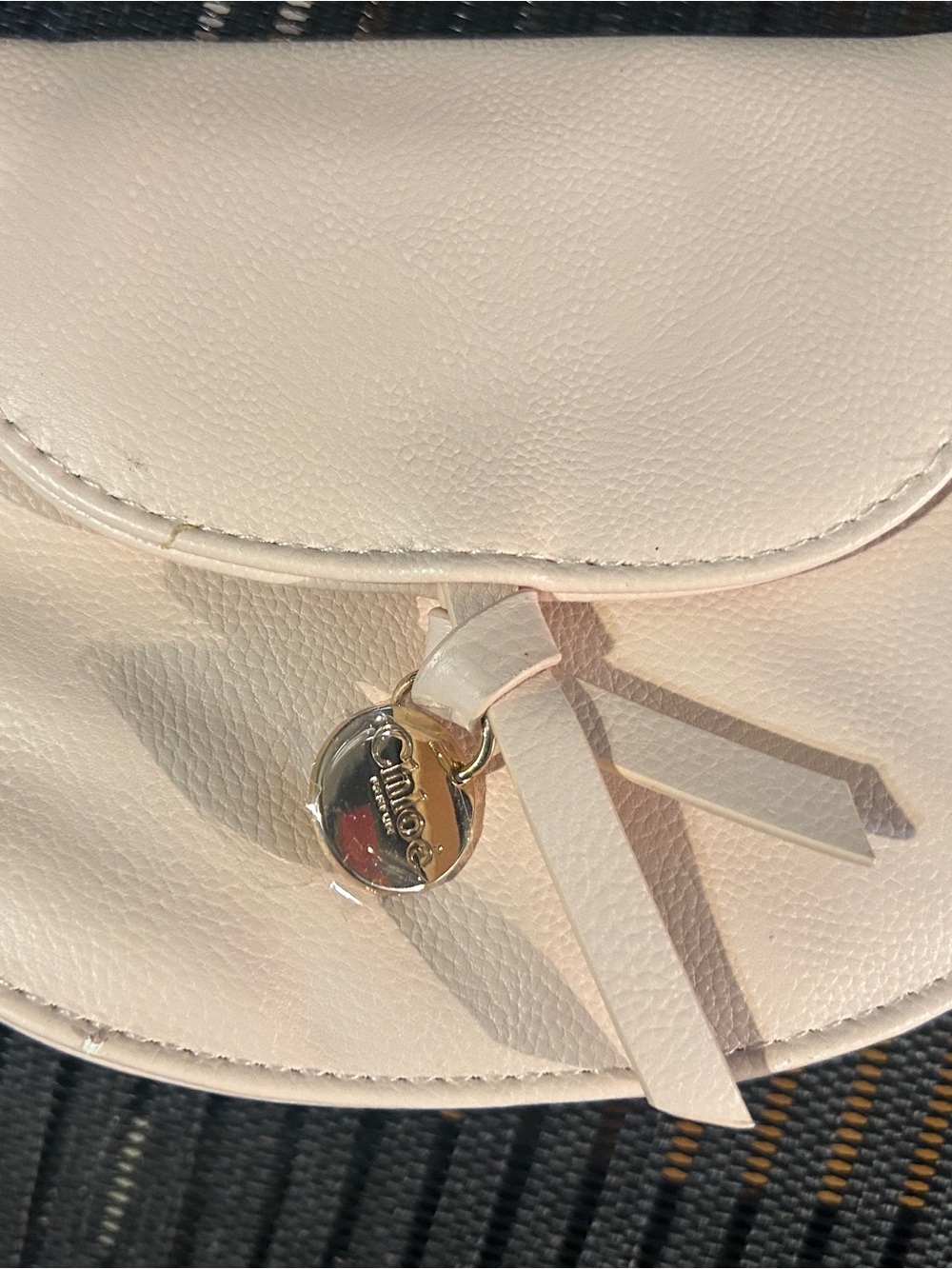 Chloe Light Pink Leather Bag